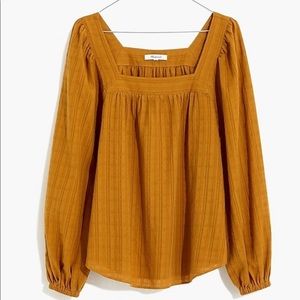 Madewell Square Neck Blouse